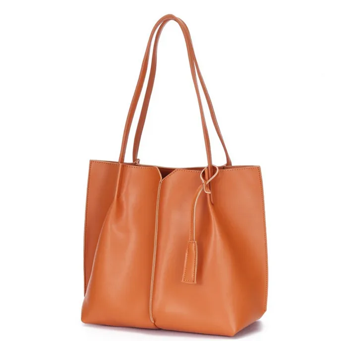 

Latest new genuine leather lady bags women handbag tote bag, Brown,grey,black