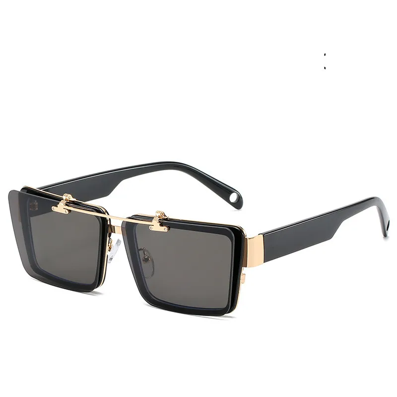 

2021 Sun Glasses Shades Women Mens Man Unique Flip Up Sunglasses