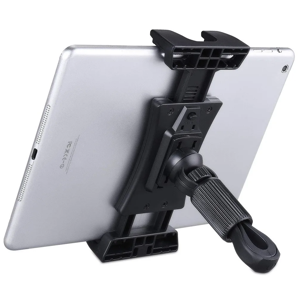 

360 Rotating Spinning Bike Phone Tablet Stand Multiple Scenes Treadmill Adjustable Microphone Tablet Holder