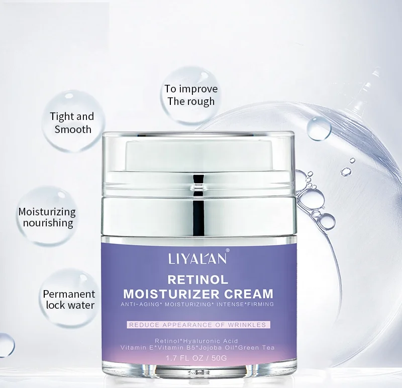 

Best Private Label Skin Whitening Anti Aging Anti Wrinkle Natural Organic VA Moisturizer Cream For Face