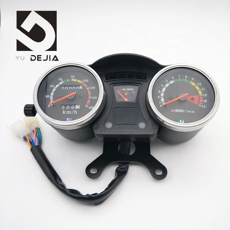 
Oriental Red F1 universal electric motorcycle digital meter speedometer 