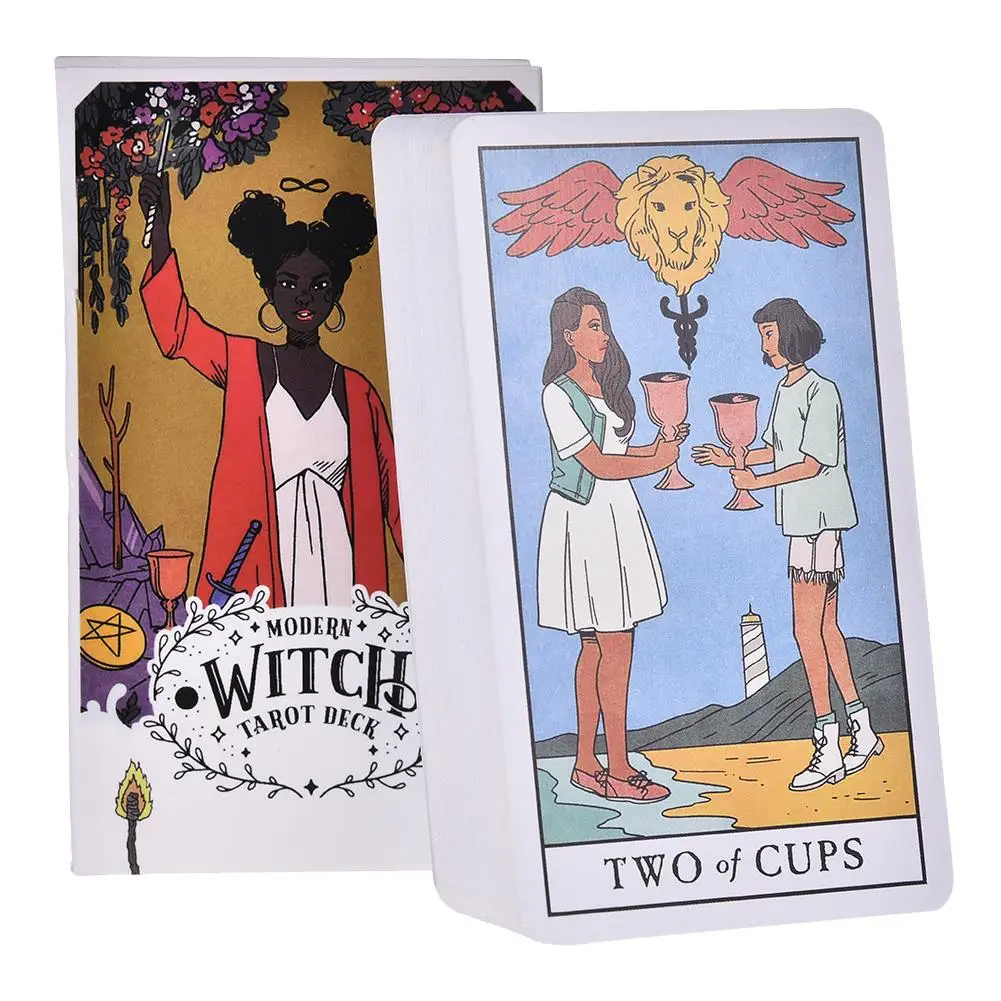 

The Modern Witch Tarot Deck Tarot Cards Family Holiday Party Playing Cards English Tarot Game Cards Board Games Set