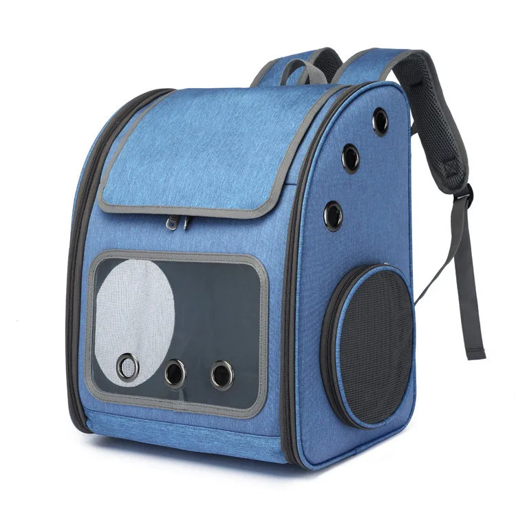 

In Stock New Fashion Adjustable Pet Dog Outdoor Travel Back Backpack Carrier Dog