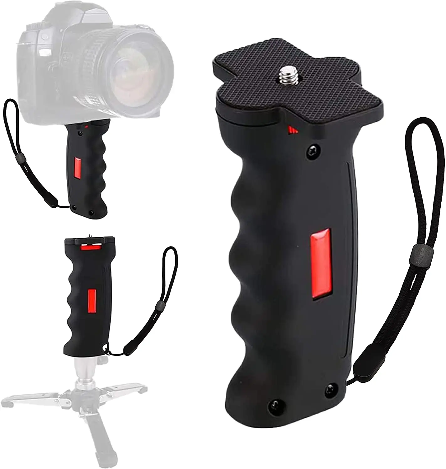 

Camera Stabilizer Smartphone Handy Grip 1/4" Screw Handheld Grip For GoPro Action Cam Canon Nikon Sony Digital Camera Mobile