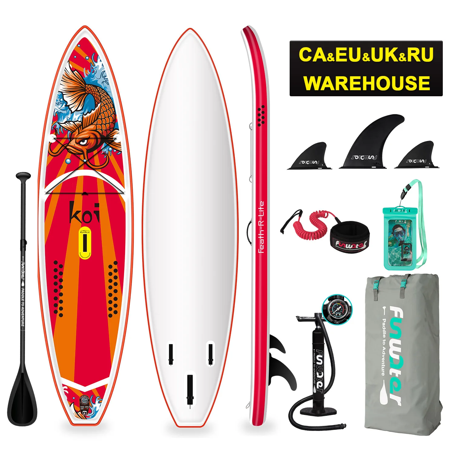 

Feath-R-Lite waterplay surfing Dropshipping CE 11'6" surf board sup paddle board surfboard wholesale inflatable supboard sub