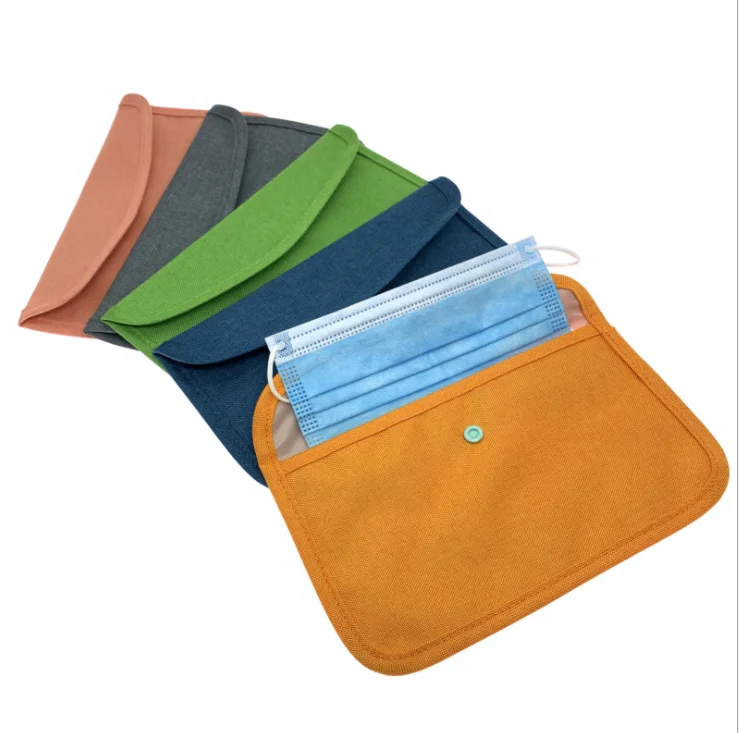 

Original factory canvas or leather coated small fabric packaging for bags, Various