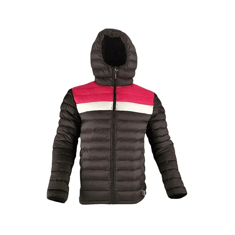 

Casual fashion hooded super warm long coat quilted padded men winter jacket