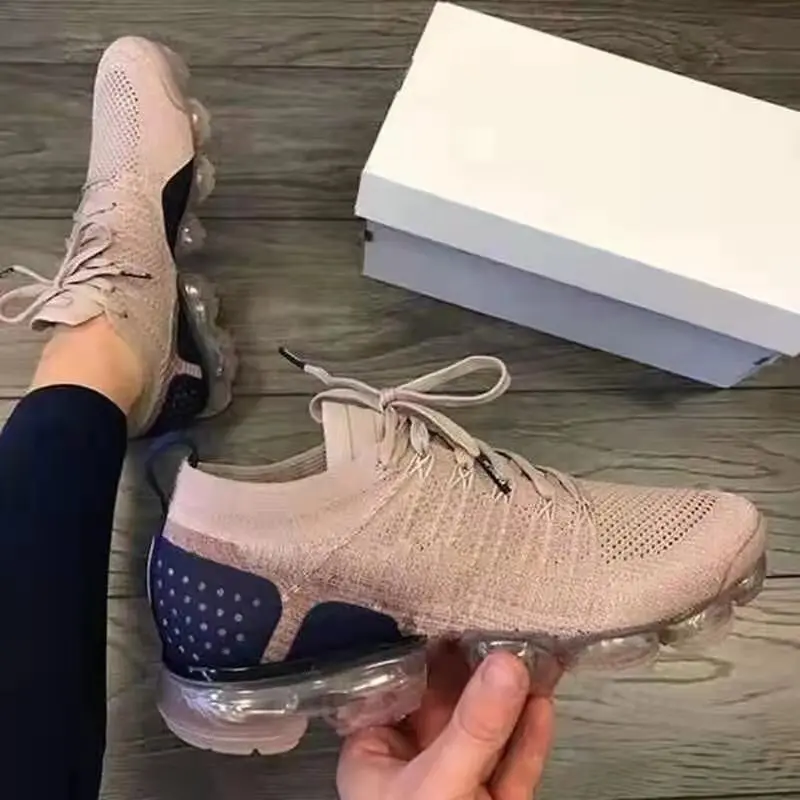 

A 2021 Autumn New All-match Shallow Mouth Low-top Casual Shoes Large Size Women's Woven Multicolor Cloth Sneakers
