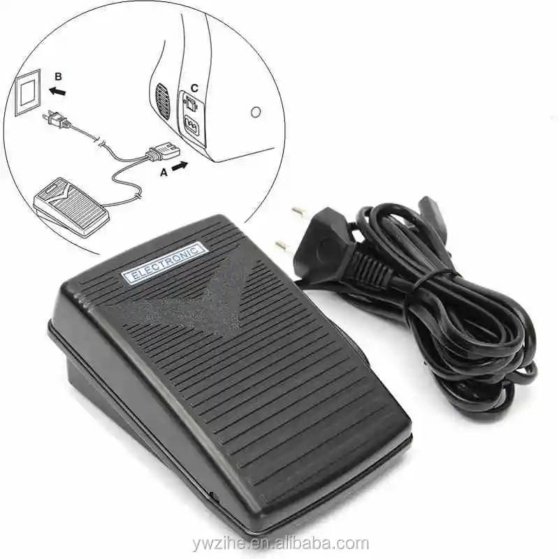 Home Sewing Machine Foot Control Pedal W Cord For Singer 4411 4423
