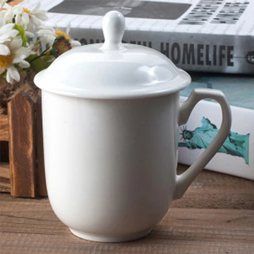 

Matte Ceramic Cup Espresso Mug Coffee Cup Porcelain Ceramics Mugs with Lid, Customized