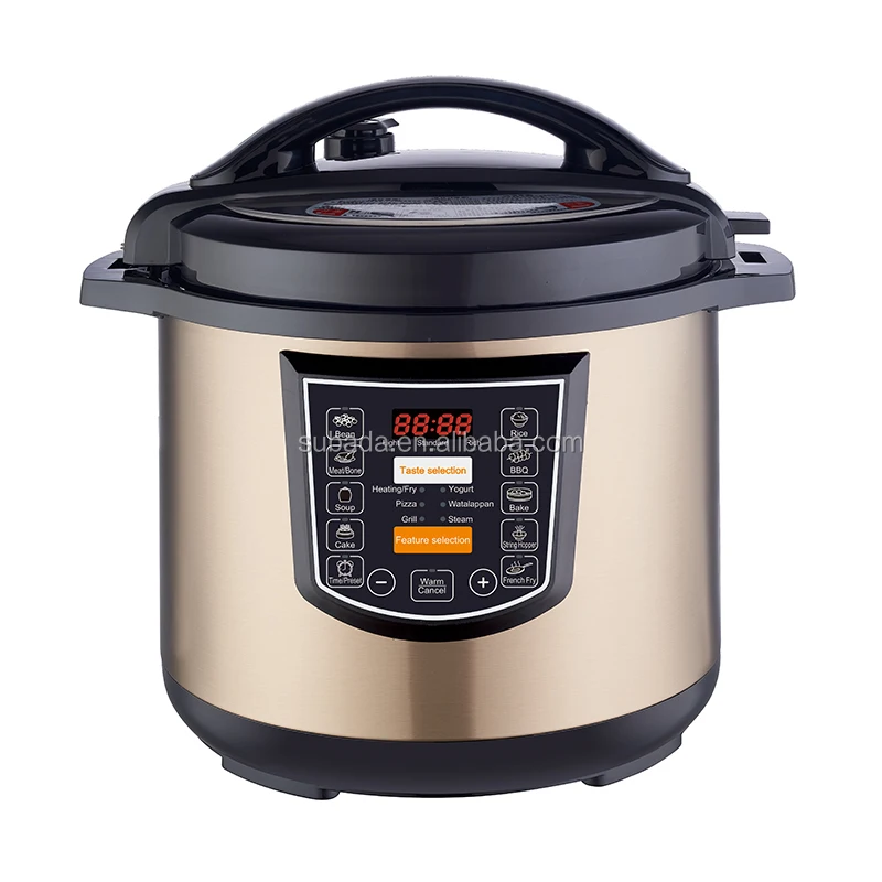 7in1 Electric Pressure Cooker,5 Litre,900 W,Brushed Stainless Steel