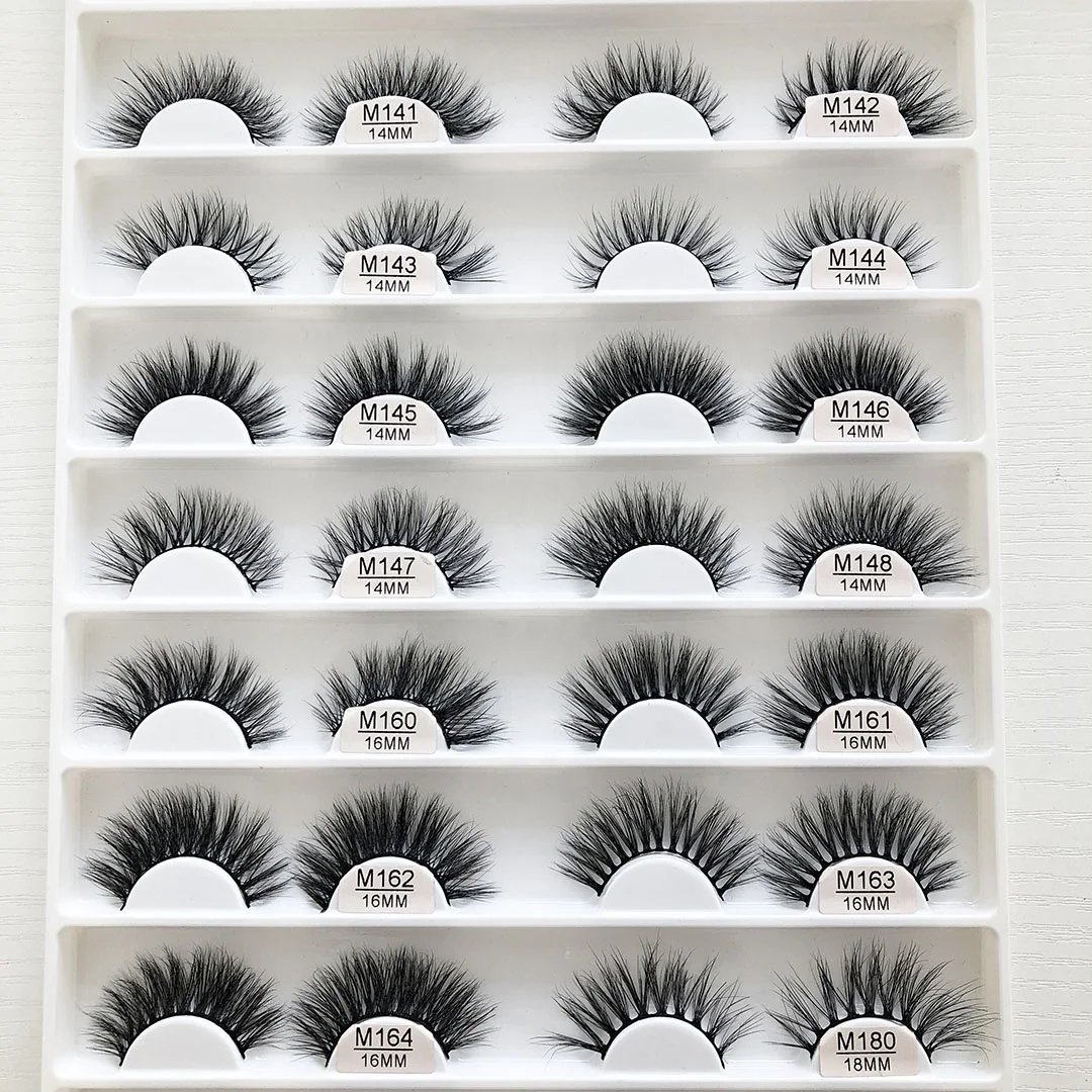 

wholesale mink lashes mink eyelash 3d mink lash false eyelashes, Natural black