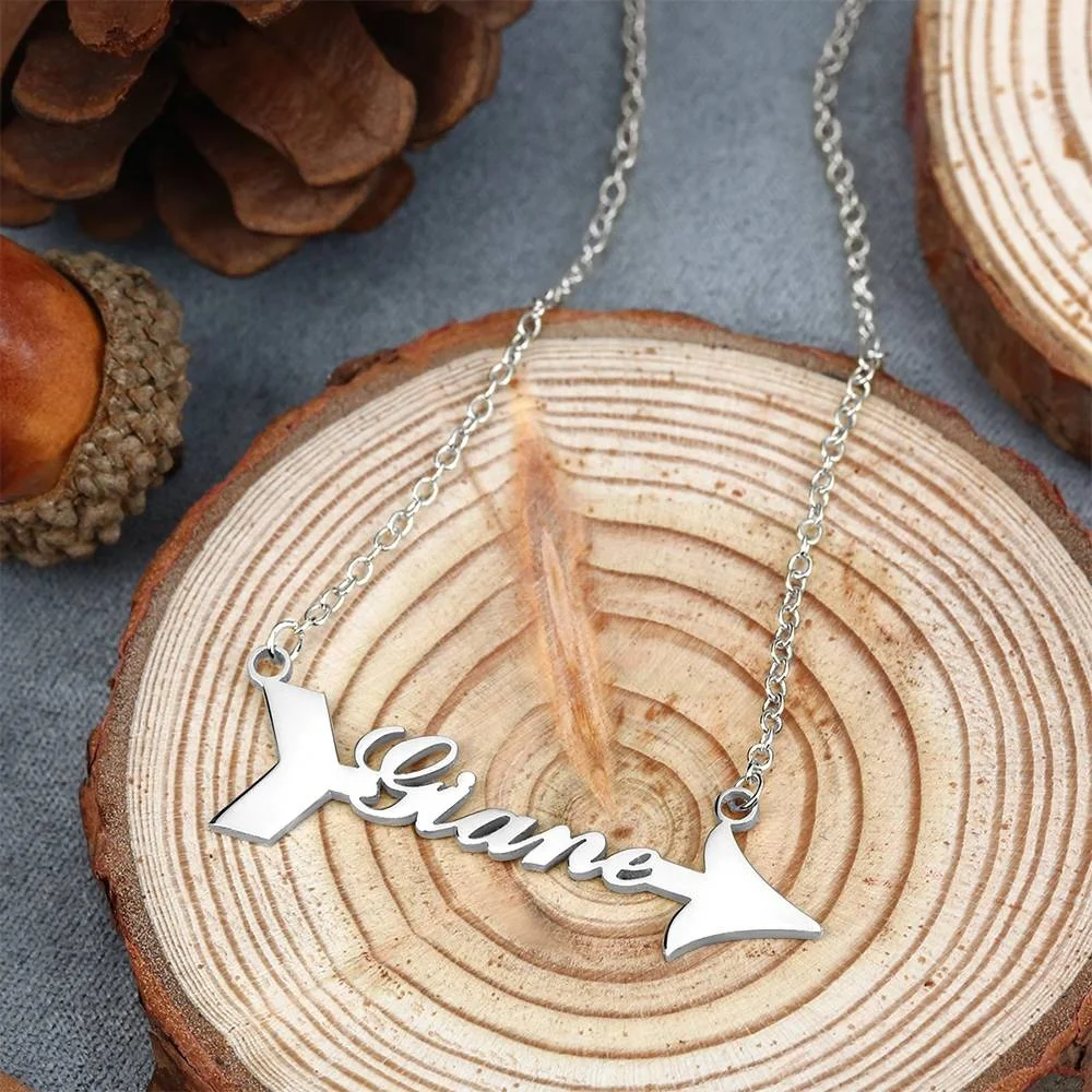 

Personalized Name Neckalce 925 Sterling Silver Colares Arrow Head Necklace Customized Neckless With Names