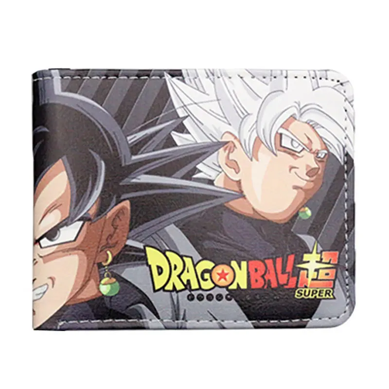 

2021 Best Seller Dragon ball Z DragonBall Z DBZ Billfold Cosplay Son Goku Short Wallet Purse