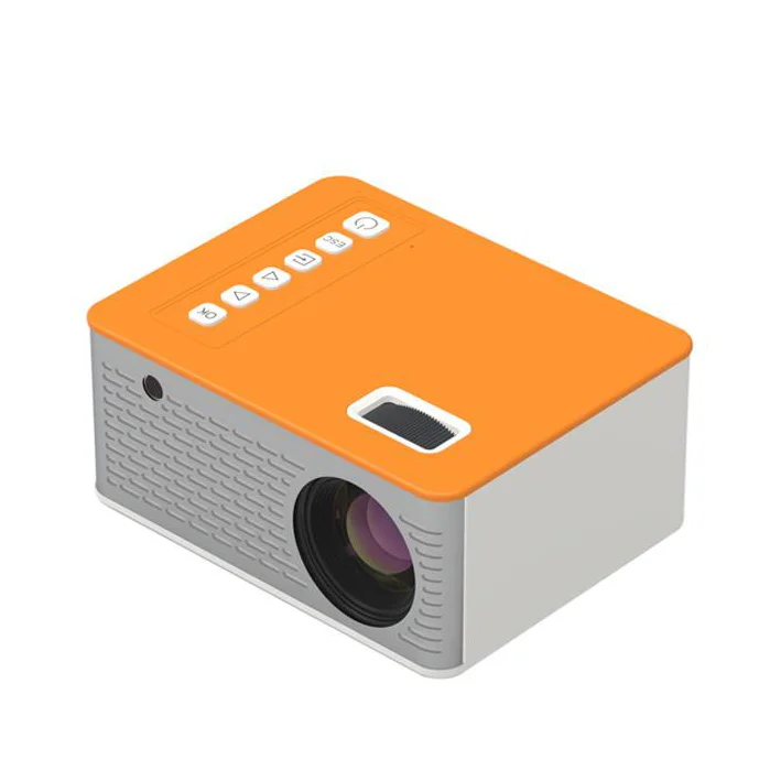 

Factory Price Mobile Phone Multimedia Mini Led HD Lcd Projectors, Yellow