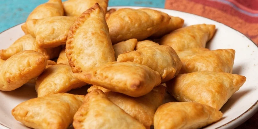 Step-by-step making of pastelillos