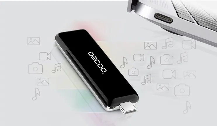 OSCOO Type C 3.1 to USB 3.0 A OTG USB Flash Drive for phone 128GB - ANKUX.COM