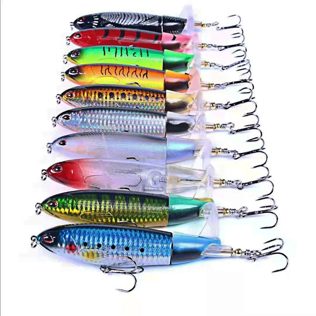 

isca artificial 17g 36g whopper plopper fishing lures pescaria, 10 colors