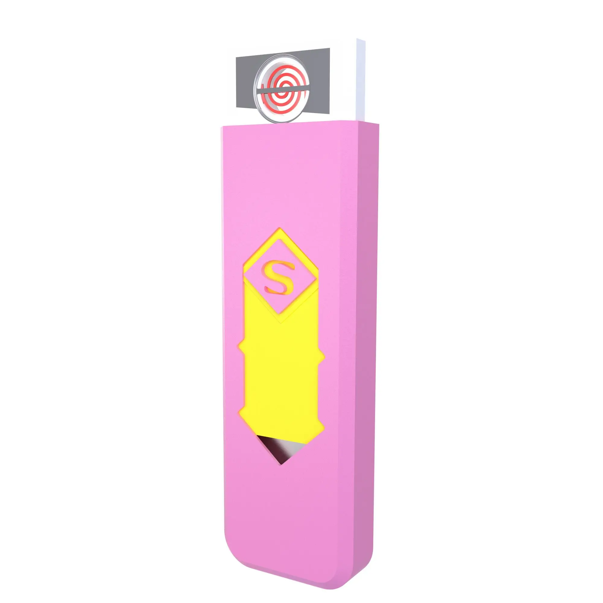 

Factory Wholesale Woman Lighter Windproof Blank Bottle Branded White Juntai Heating Wire Plastic Shell, Customized color