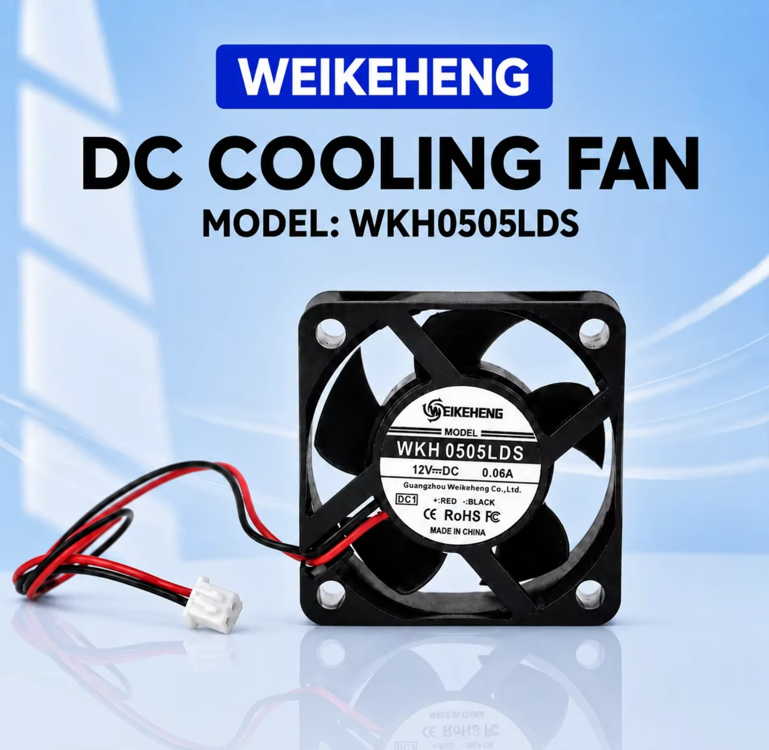 Fan, WKH, 0505LDS, 12V, 50mm - detail 2
