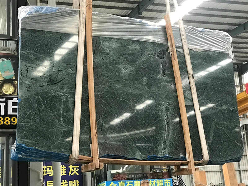 Natural High Quality Taiwan Green Marble Slab