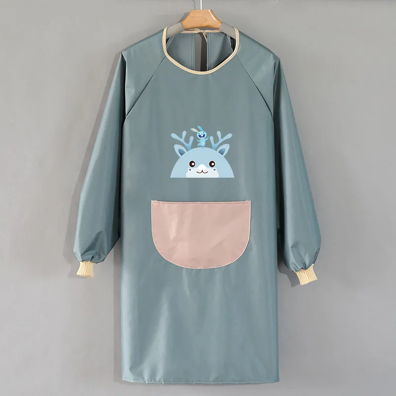 
In stock PVC Oil Proof Water Proof Kitchen bib apron Wholesale 