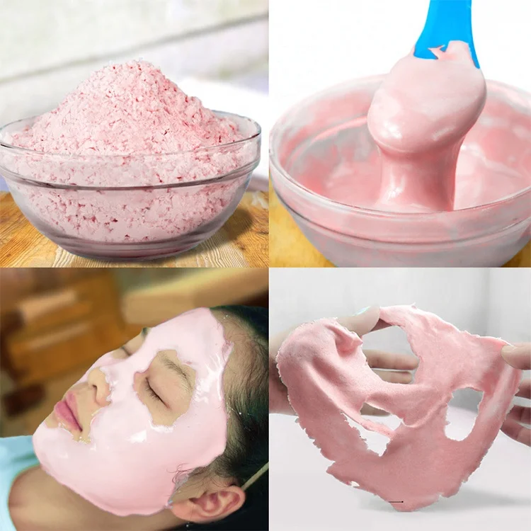 
Peel Off Pearl Korea Facial Brightening Rose Powder Face Mask 