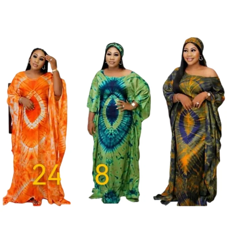 

Dubai Printing Muslim Dress Lady Party European Clothes American Clothing African Design Abaya Loose Robe, Customized color