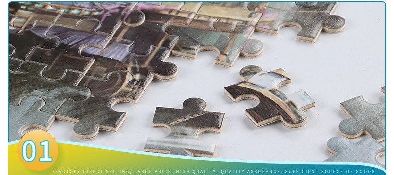 wooden Jigsaw puzzle 1000 pieces world famous painting adult children toys home decoration collect Assembling puzzles toy