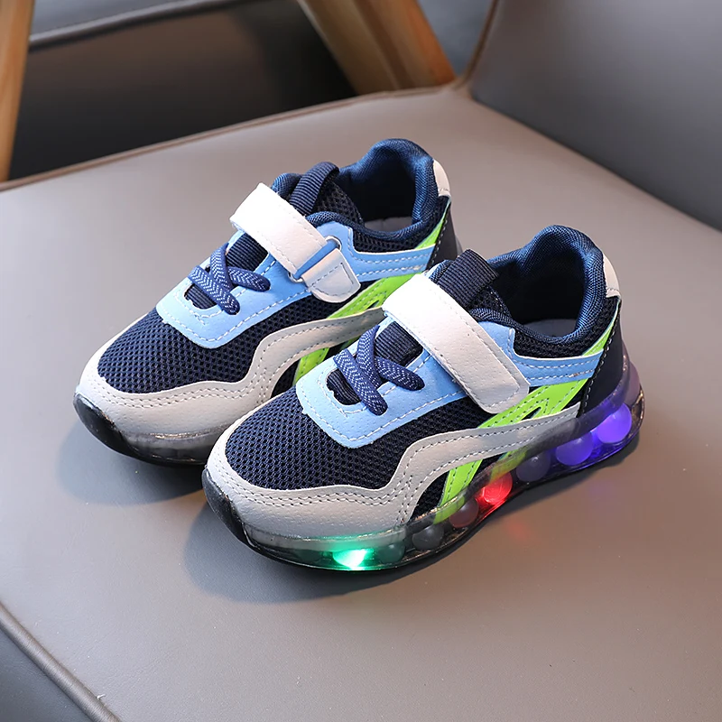 

Children Light Sport Shoes Baby Kids Led Flashing Shoes Boys Girls School Walking Shoes Glowing Sneakers, Requirement