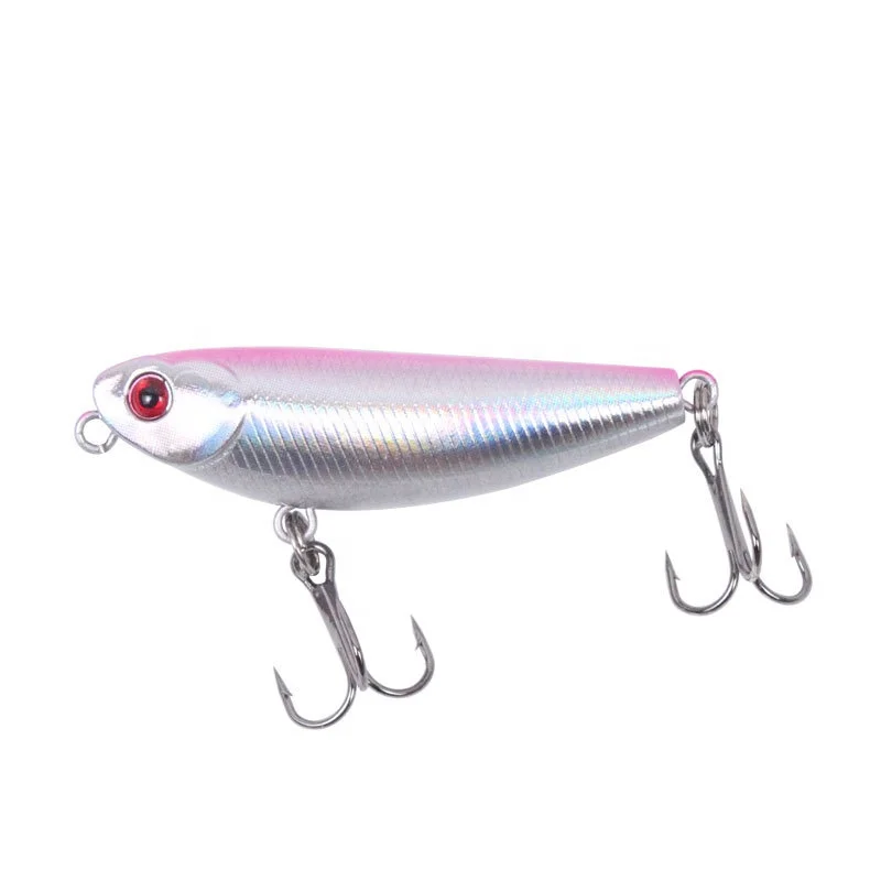 

Outdoor 5.5cm 5.8g Mini Pencil Lure Floating With Built-In Beading Topwater Artificial Hard Bait, 5 colors