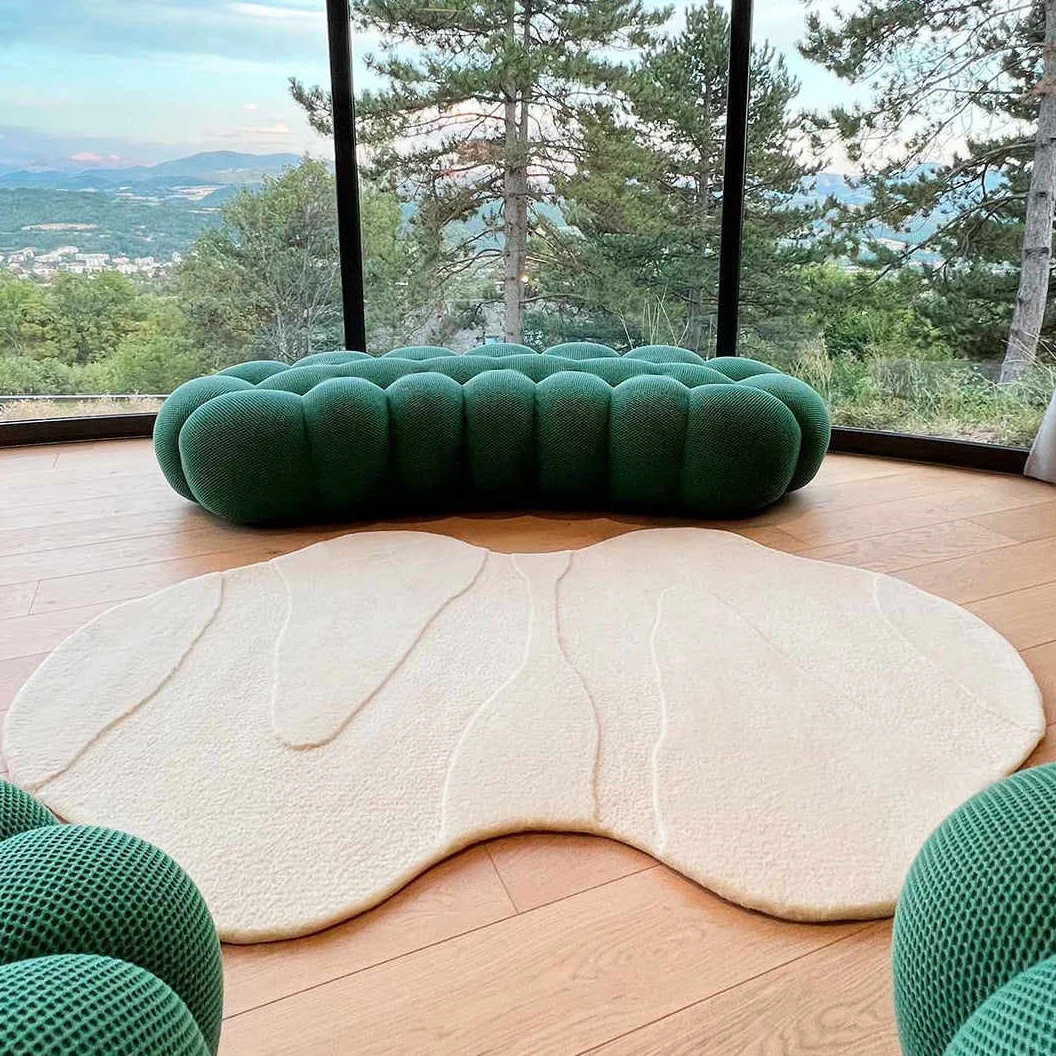 Unique Design Geometric RUNNER Rugs Living Room Large Modern Carpet Handmade Moroccan Custom Tufted Area Rugs