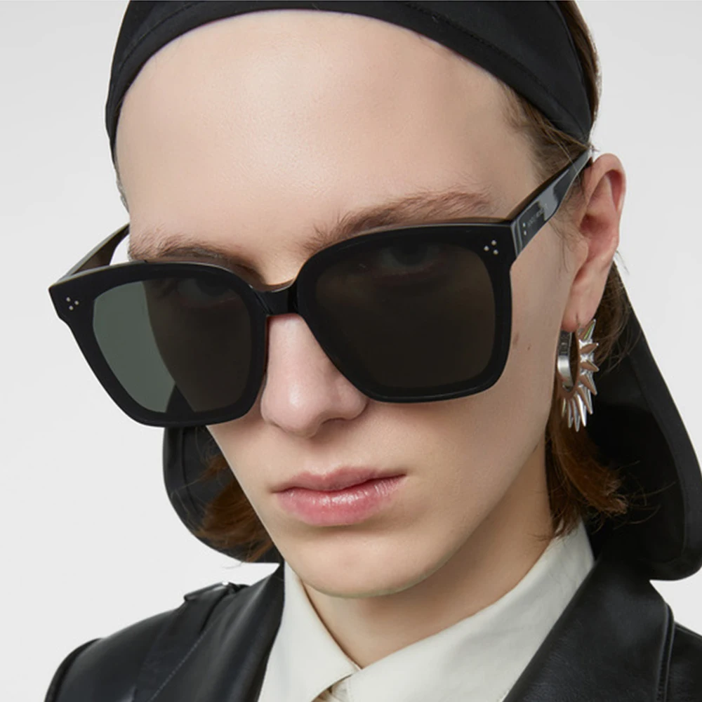

Custom Logo Classic Vintage 2021 Sun Glasses UV Protection Fashion Oversized Square Frame Sunglasses for Women