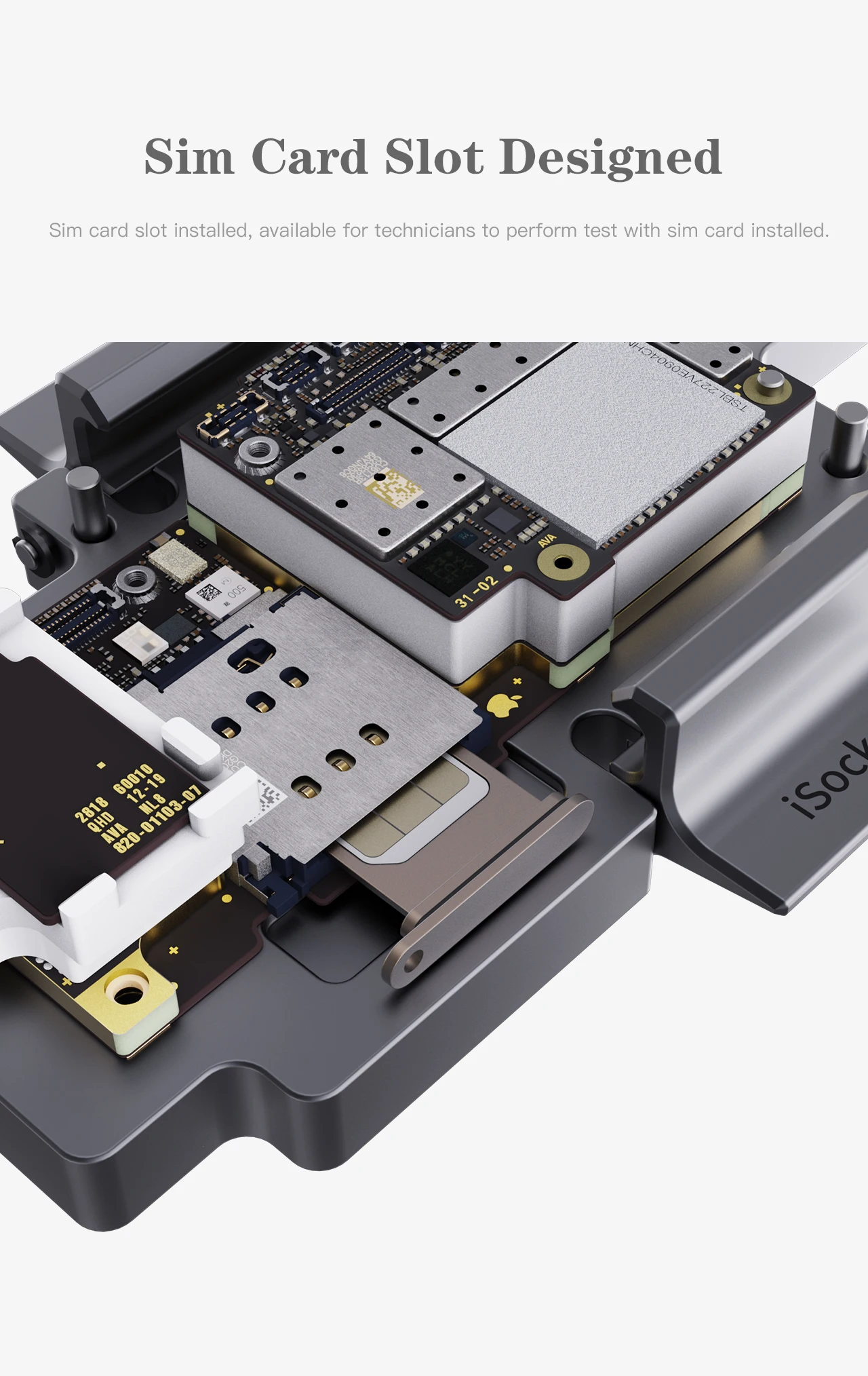 iSocket from QianLi for iPhone XS/ XS MAX  motherboard test and repair