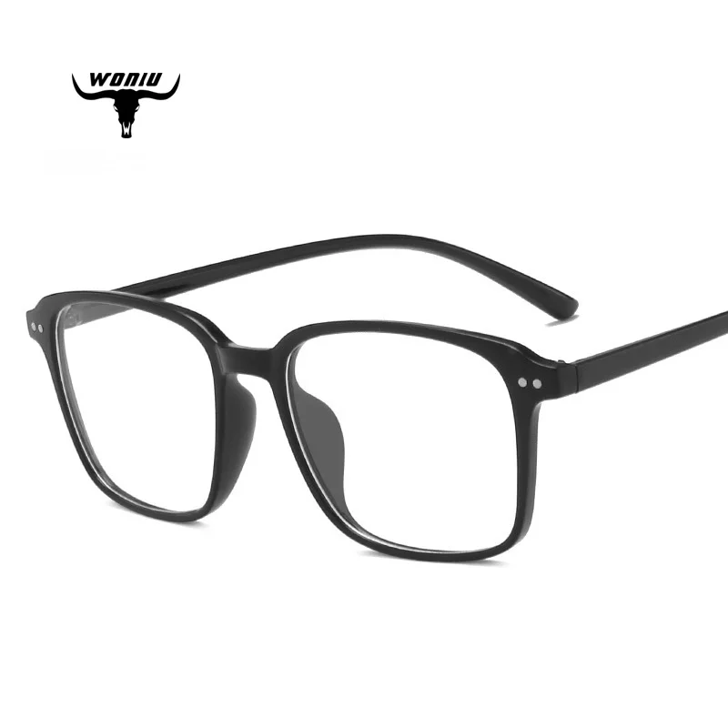 

GD3033 wholesale colorful candy big square frame student computer glasses 2021