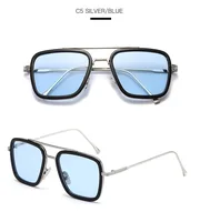 

MOCOO Hot Selling Iron Man Tony Stark Sunglasses Wholesale Cheap Price Men Fashion UV400 Metal sun glasses