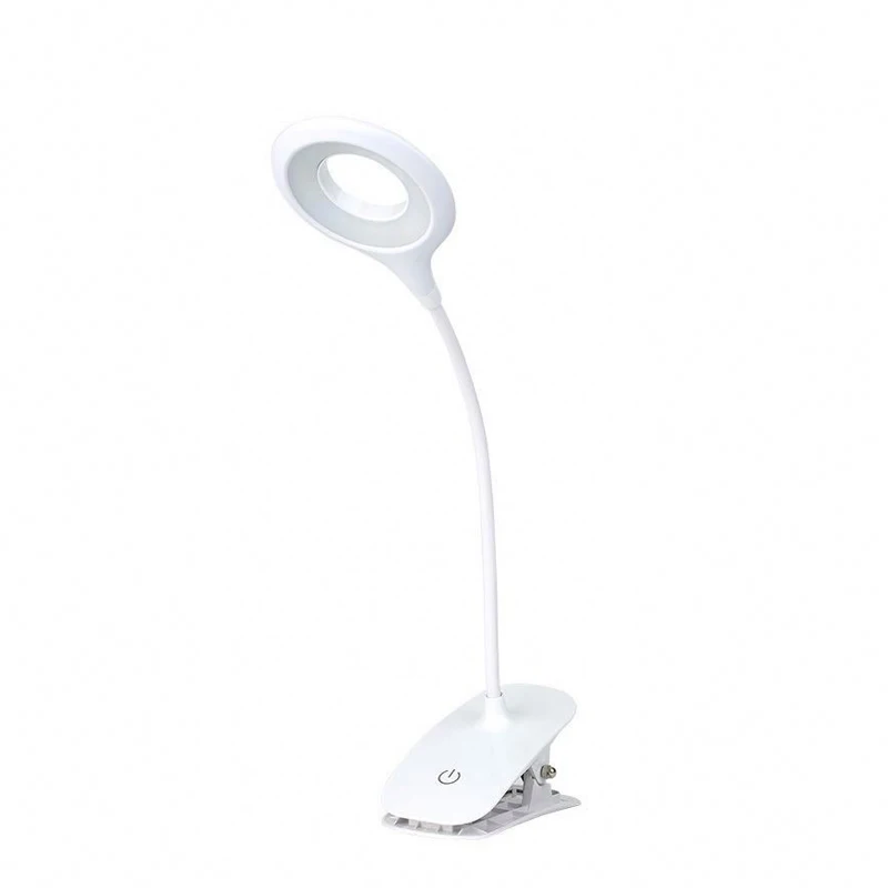 28 Leds Night Light Clip On Bed 3 Lighting Color 3 Brightness Desk Lamp