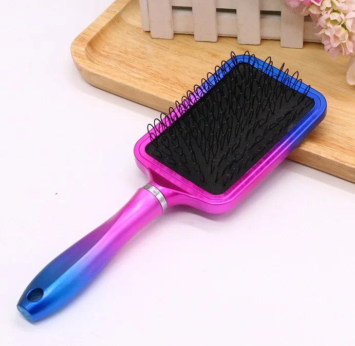
professional gift promotion plastic loop wig hair brush wholesale hair extension salon stylist tool and comb brush ningbo 