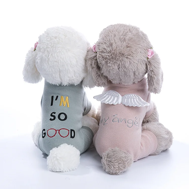 

Popular new pet dog clothes popular dog four leg sweater