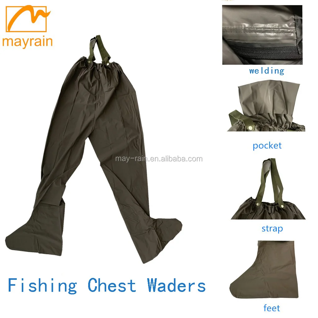 
stocking foot chest wader 