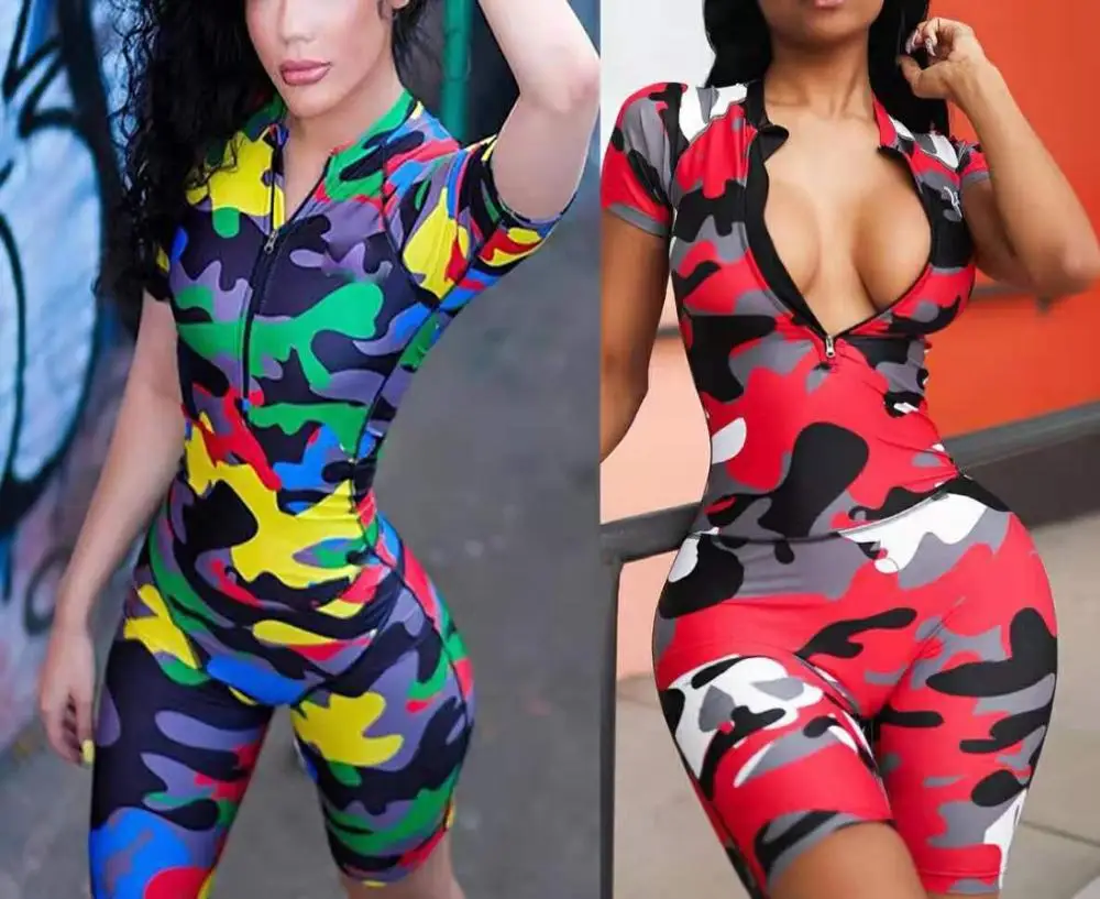 
Wholesale custom Bodycon Stretchy Oversize Shorts Rompers Adult Oversize Pajamas For Women 
