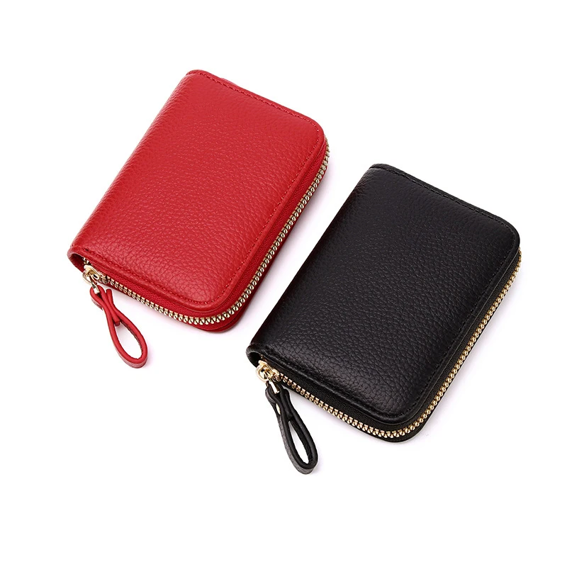 

Anti-theft Organ Bag Universal Card Holder Card Case Multifunctional Zipper Small Wallet, Multicolor selection