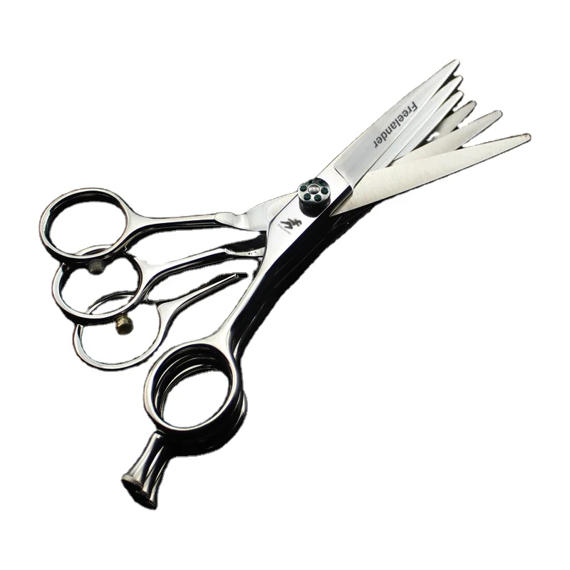 

New style High-grade 6.0-inch hairdressing 3 strange combined combined scissor