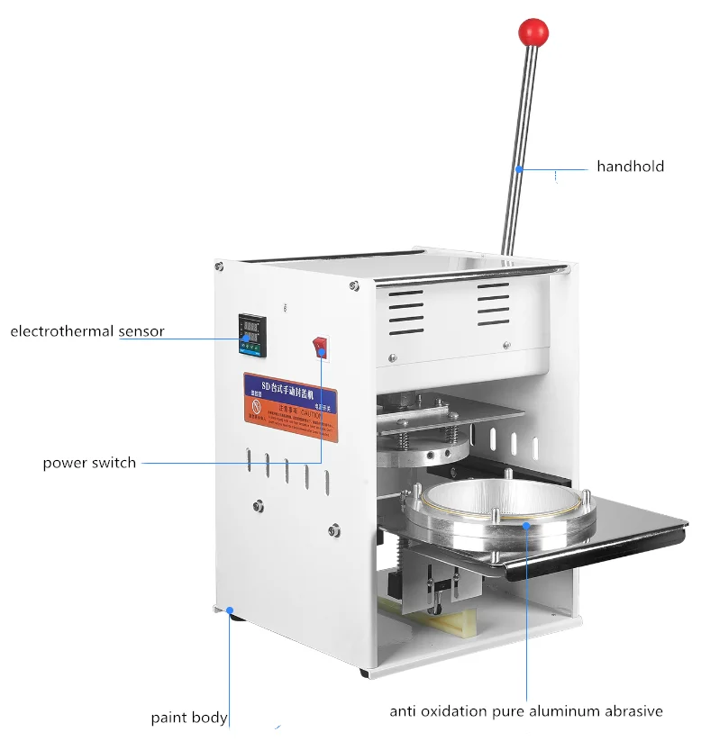 Portable Soup Bowl Instant Noodle Bowl Aluminum Foil Lid Sealing