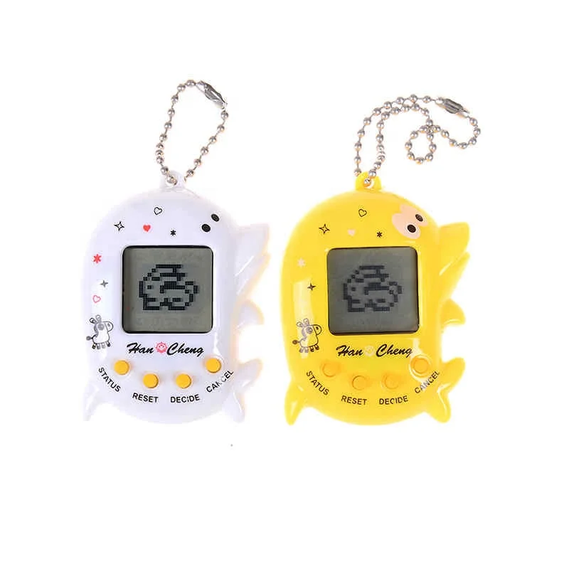 

1pc 90s Nostalgic 168 Pets In 1 Virtual Cyber Pet Toy Tamagotchis Electronic Pets Keychains Toys