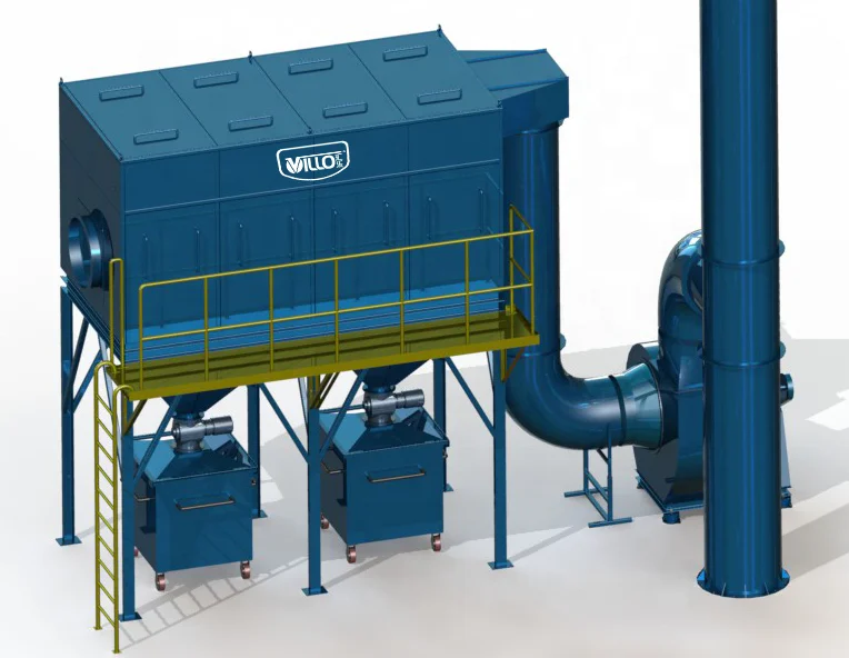 旋风除尘器机器集中工业除尘器系统