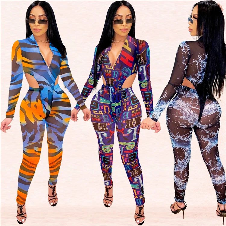 

W7658 women clothing 2020 2 piece outfit ladies sexy set