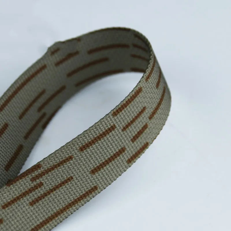 Camouflage webbing rainbowdrop tactical 25mm rainbowdrop tactical Nylon Webbing Tape for Bag and Backpack