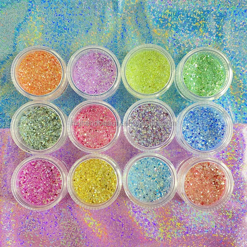 

Glitter Loose powder Eyeshadow Private label High Pigment Glitter and Shimmer Single Eyeshadow