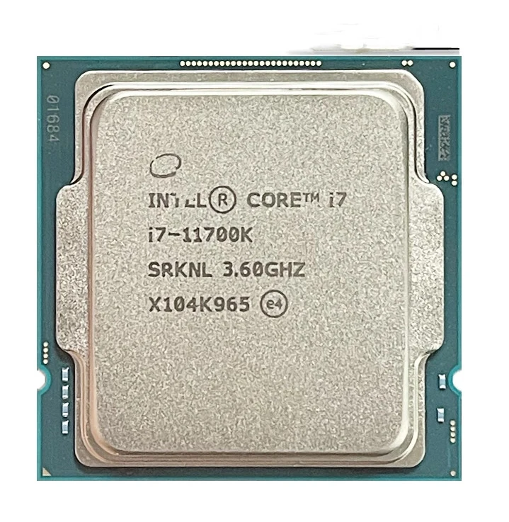 

Wholesale hot selling high quality Intel Core i7 11700K CPU 3.6 GHz 8 core LGA1200 tray gold ceramic computer CPU